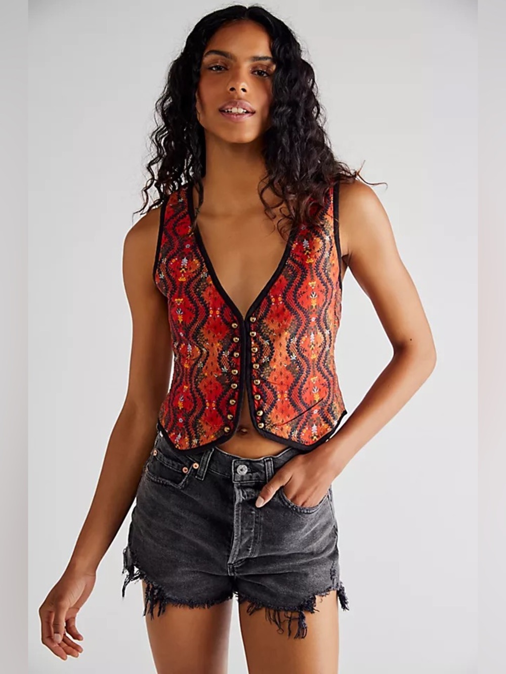 Free People Gemini Vest Size M
